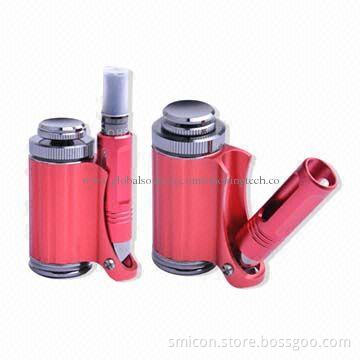 Fold Pipe Electronic Cigarette with New E-pipe Telescopic Design, Made of Stainless Steel